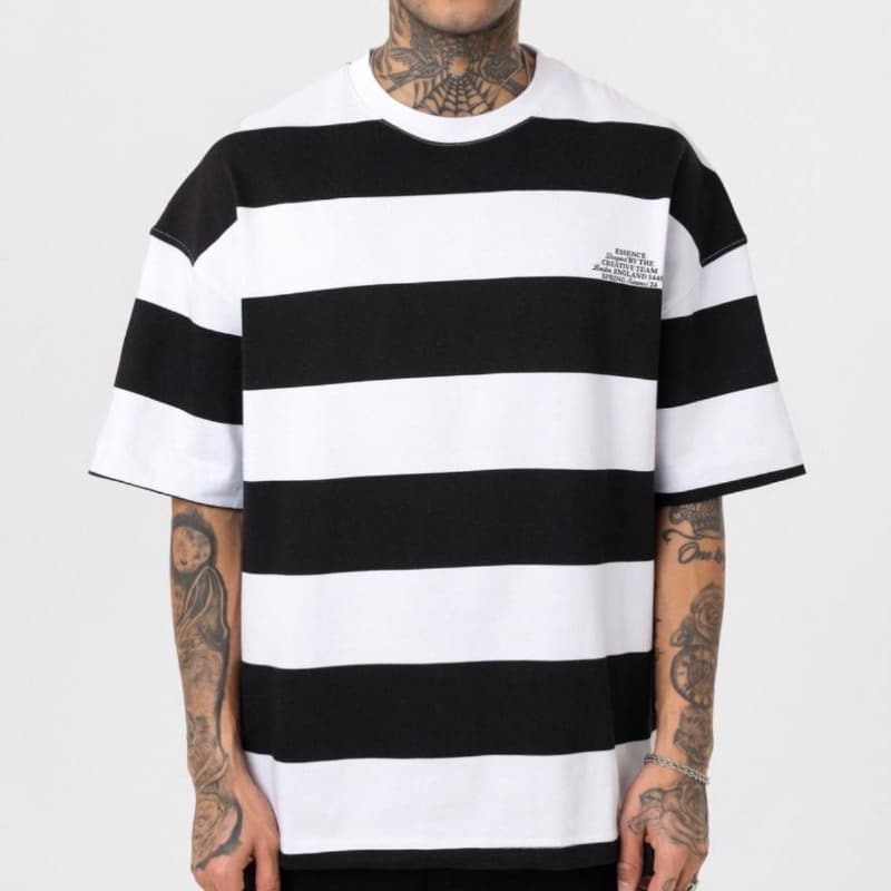 BLACK STRIPS T